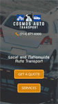 Mobile Screenshot of cosmosautotransport.com